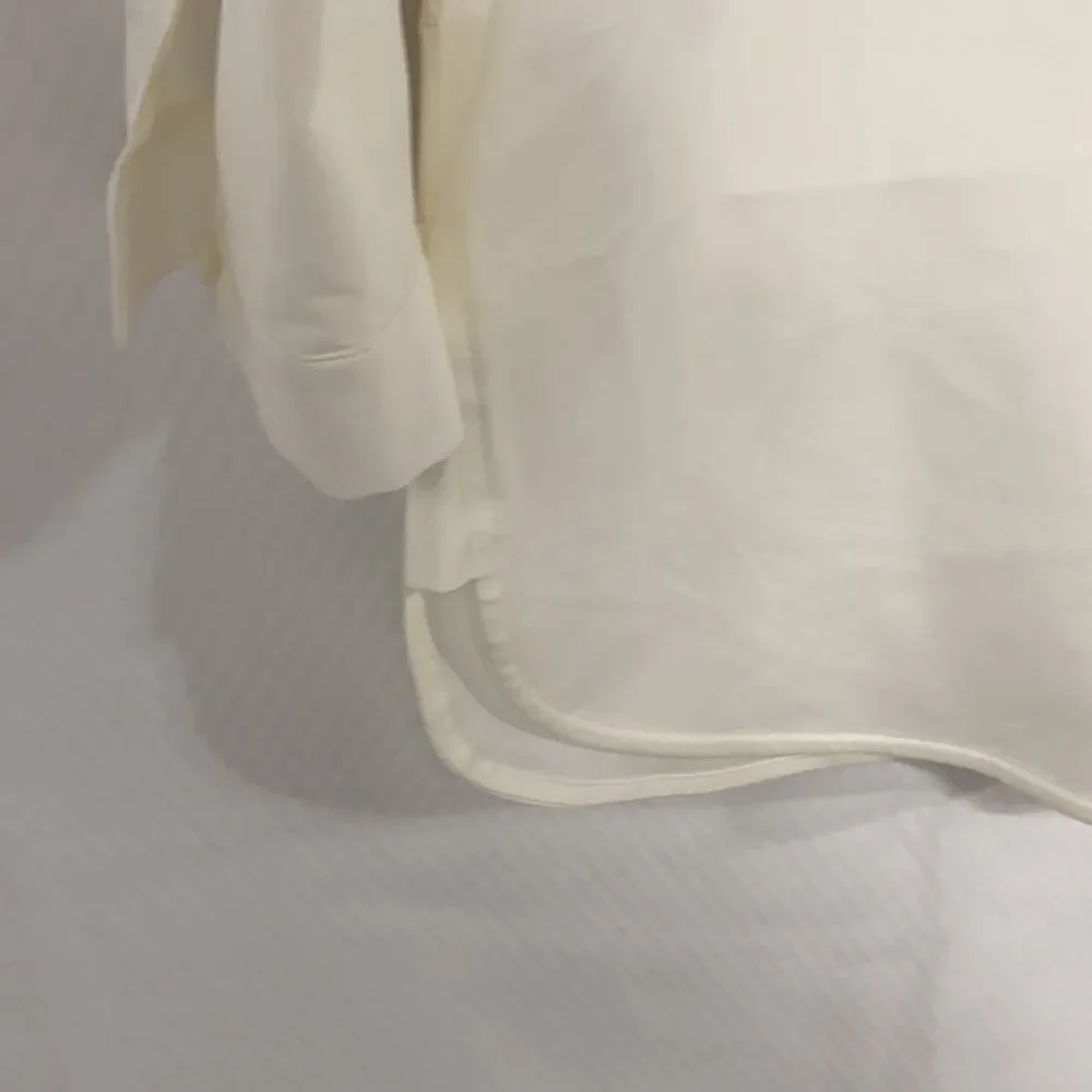 Lafayette 148  Cotton Bernice  Mandarin Collar Button Down Tunic With Pockets M‎ - Picture 9 of 11